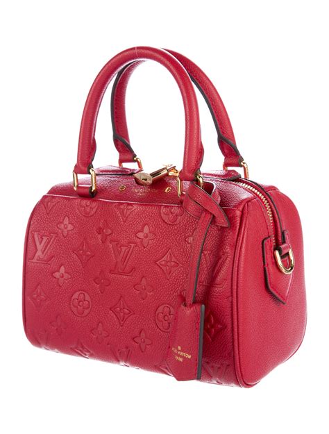 red speedy louis vuitton|louis vuitton bandouliere speedy.